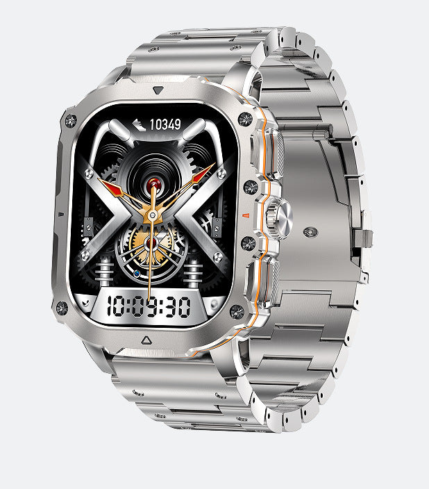 sports watch, AMOLED large screen, Bluetooth calling, rotating crown, long standby, AK72 smart watch
