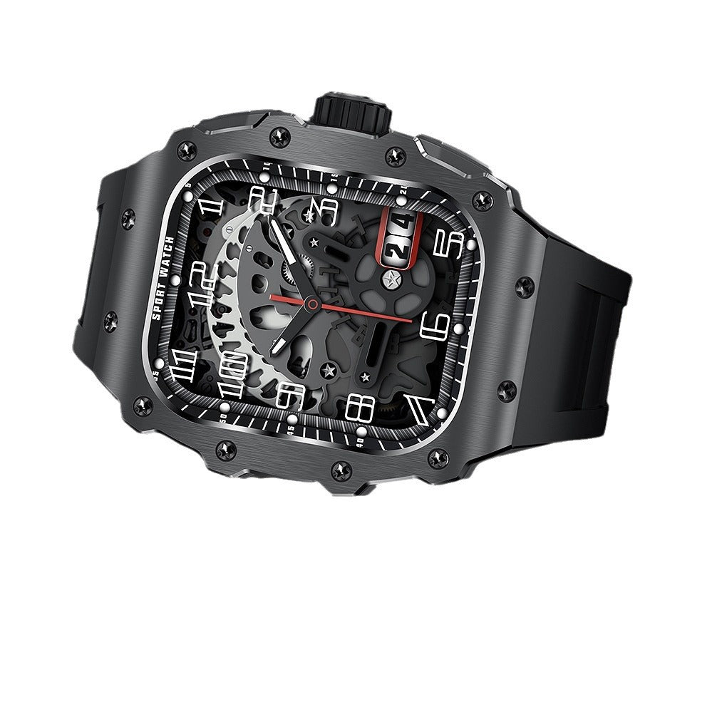 sports watch, AMOLED large screen, Bluetooth calling, rotating crown, long standby, AK72 smart watch