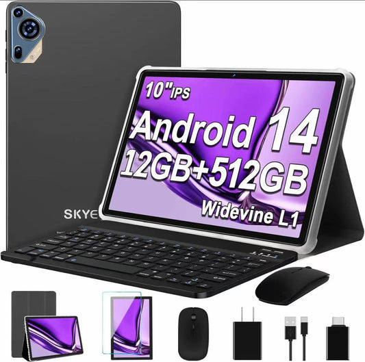 Newest Android 14  10 inch Octa-Core Tablets with PRO 70