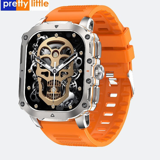 sports watch, AMOLED large screen, Bluetooth calling, rotating crown, long standby, AK72 smart watch