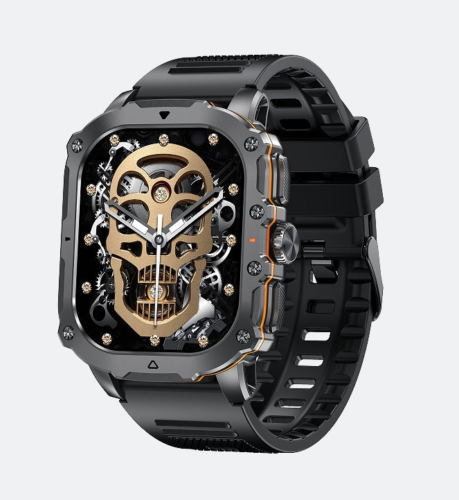 sports watch, AMOLED large screen, Bluetooth calling, rotating crown, long standby, AK72 smart watch