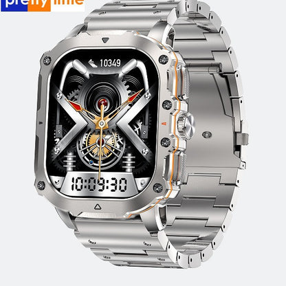 sports watch, AMOLED large screen, Bluetooth calling, rotating crown, long standby, AK72 smart watch